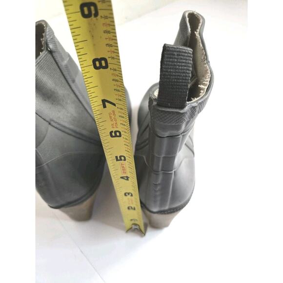 Tretorn Plask Mid Rain Boots Women's EU 37 US6.5 Waterproof Ankle Wedge Pull On - Picture 6 of 11